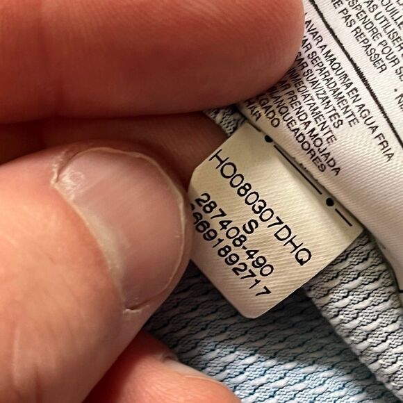 Nike 2008-09 Inter Milan Soccer Jersey Home Mens Size Small #4 Blue Black Soccer - Picture 7 of 9